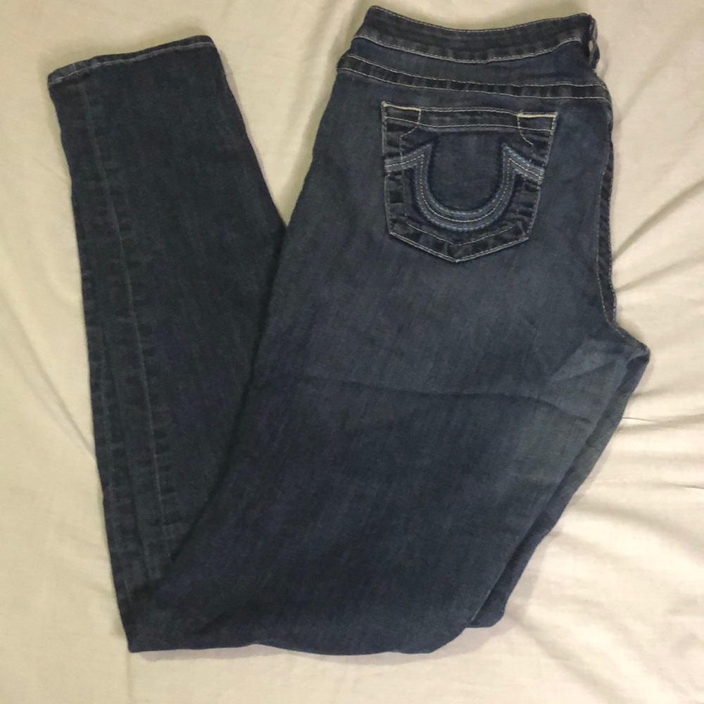 True religion denim jeans size 33